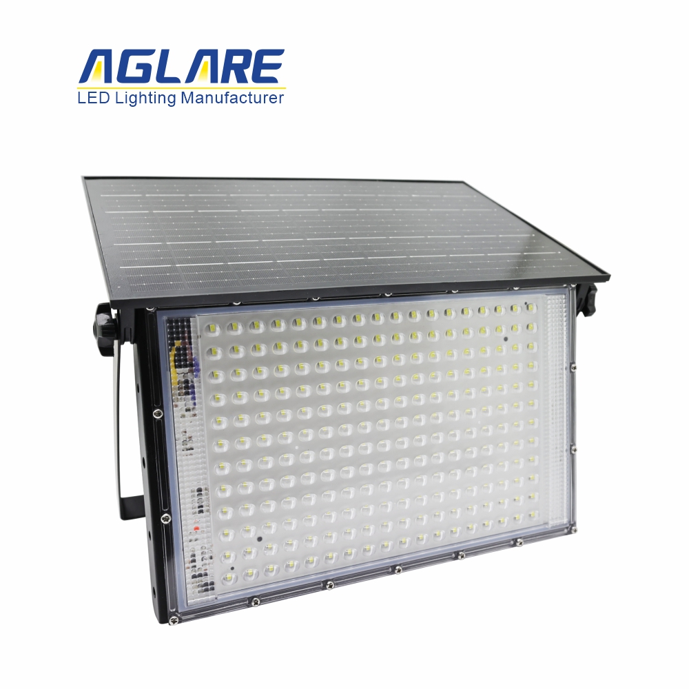 户表便携式太阳能灯100W投光灯 超薄太阳能天井灯 