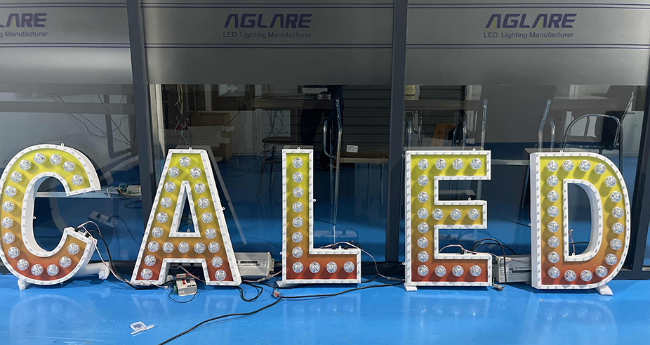 定造LED发光字